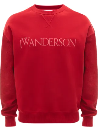 Jw anderson embroidered logo sweatshirt Clearance