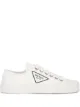 Image 1 of Prada logo low-top sneakers