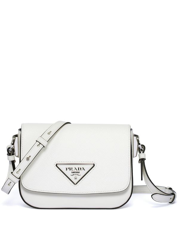 white prada saffiano bag