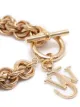 JW Anderson logo charm link bracelet