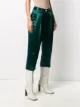 Jejia Pantaloni crop a vita alta