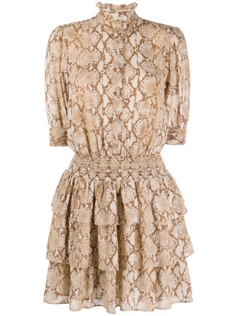 michael kors snake print dress