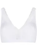 Hanro soft cup lace bra - White