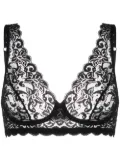 Hanro Luxury Moments lace bra - Black