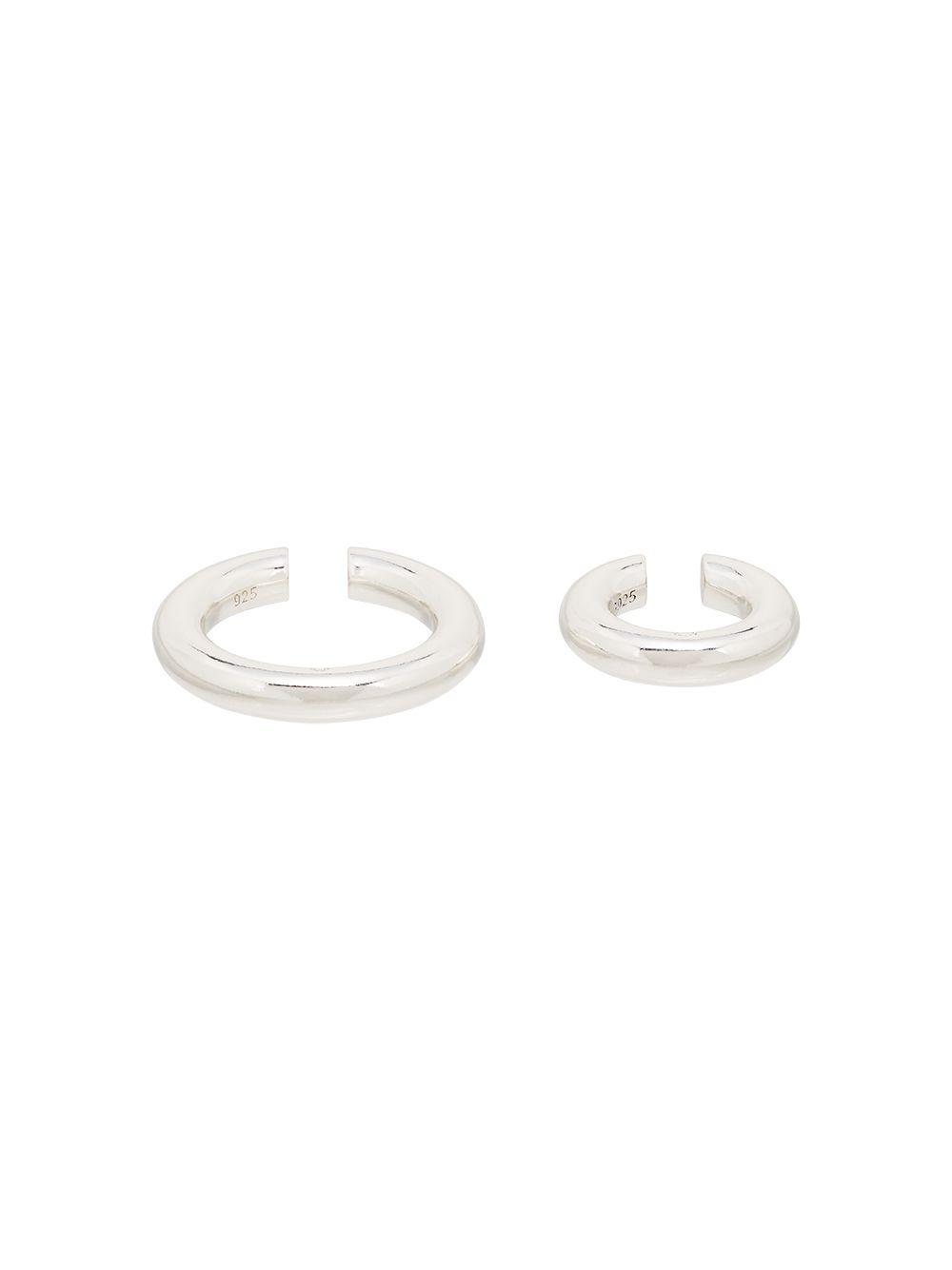 фото Saskia diez sterling silver bold ear cuffs