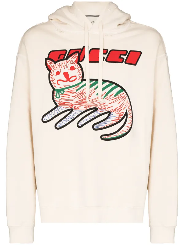 gucci crop hoodie