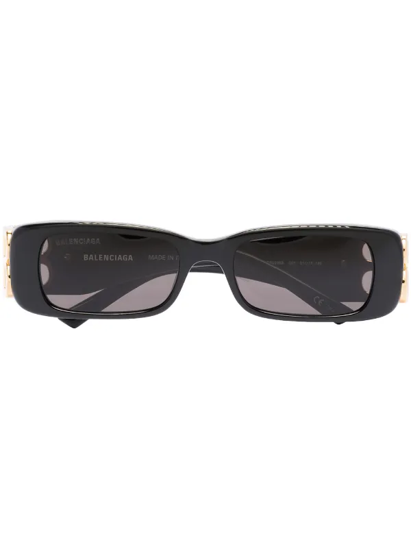 Balenciaga Eyewear Dynasty rectangle-frame Sunglasses - Farfetch