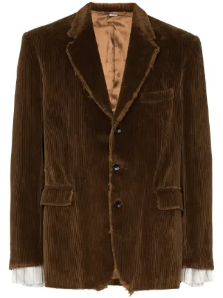 gucci suede blazer