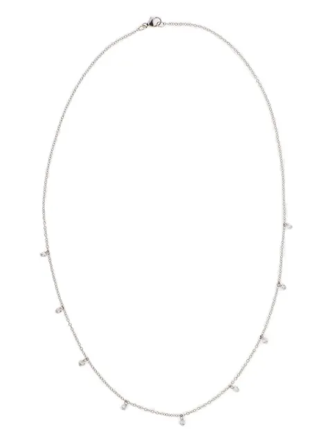 Baggins 18K white gold Floating diamonds necklace