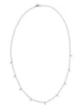 Baggins 18K white gold Floating diamonds necklace - Silver