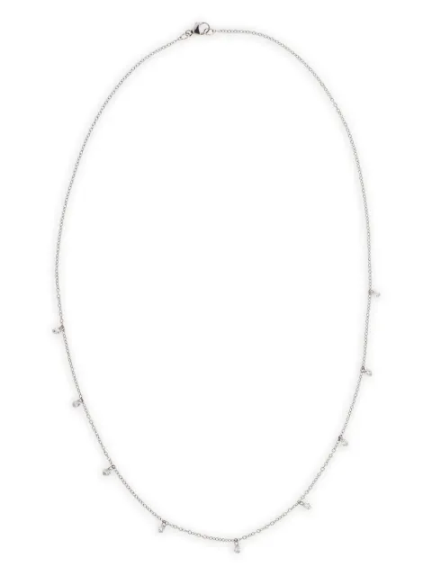 Baggins 18K white gold Floating diamonds necklace