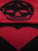 Alexander McQueen Blown Up intarsia-knit scarf