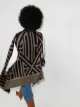 Chloé monogram wool cape