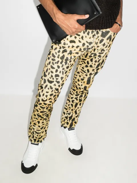 Shop Dolce \u0026 Gabbana Portofino low-top sneakers with Express Delivery -  FARFETCH