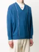 Pierre Cardin Pre-Owned 1980s stripe detail jumper
