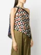 Jejia asymmetric scarf top