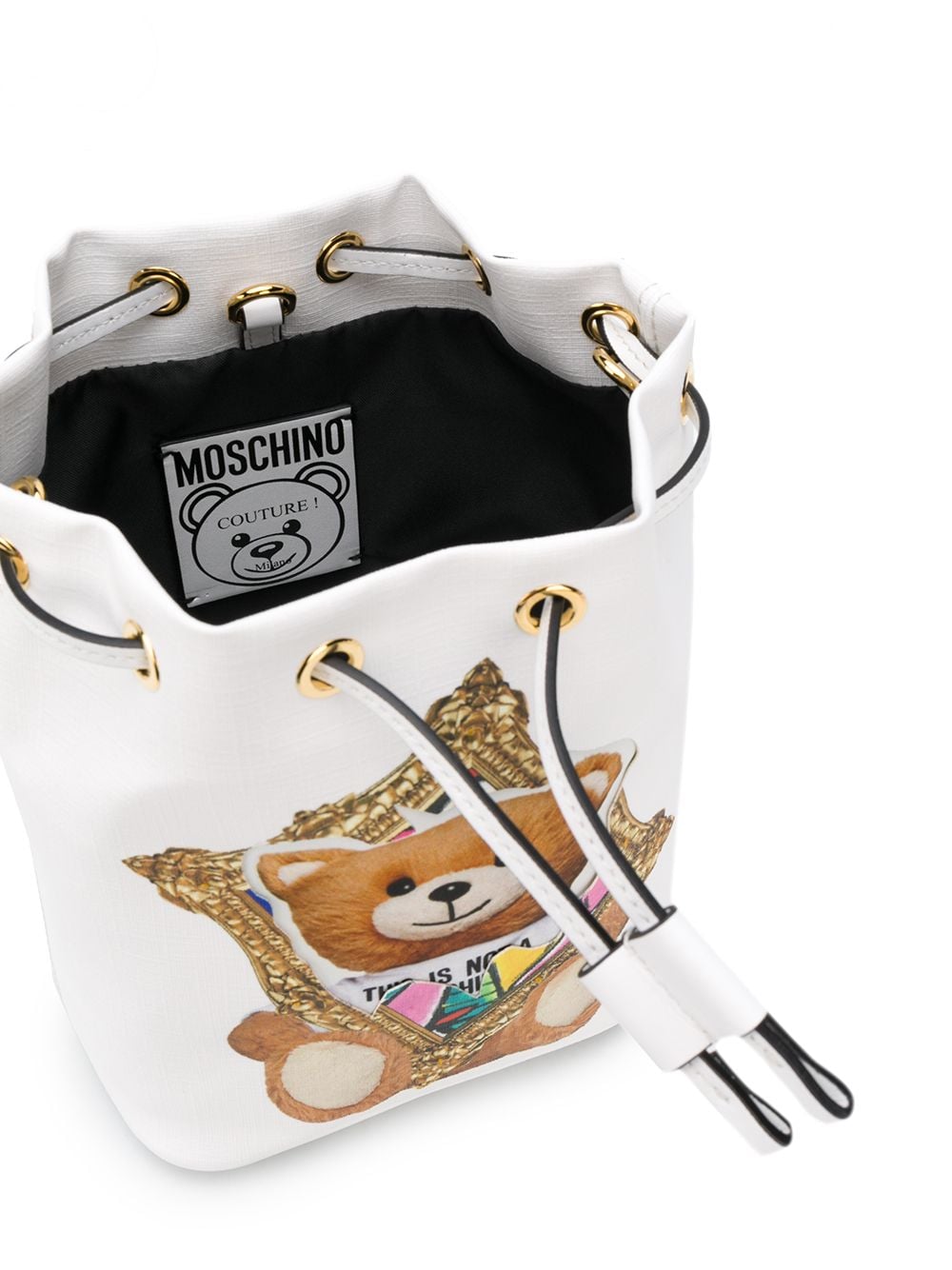 фото Moschino сумка-ведро teddy bear