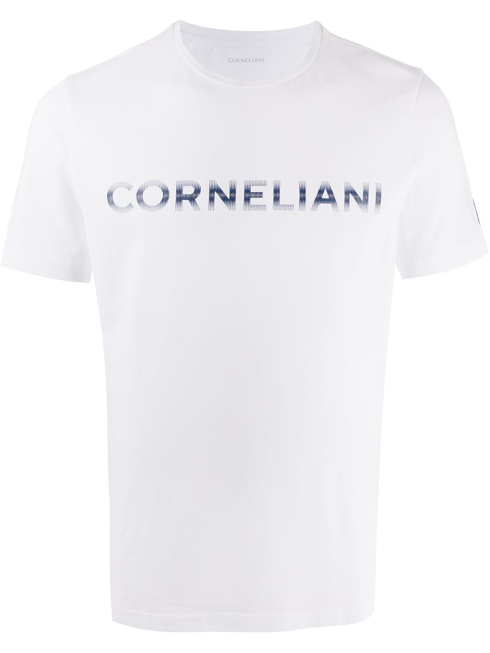 фото Corneliani футболка с короткими рукавами и логотипом