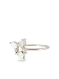 Fernando Jorge 18k white gold Electric Spark opal and diamond ring - Silver