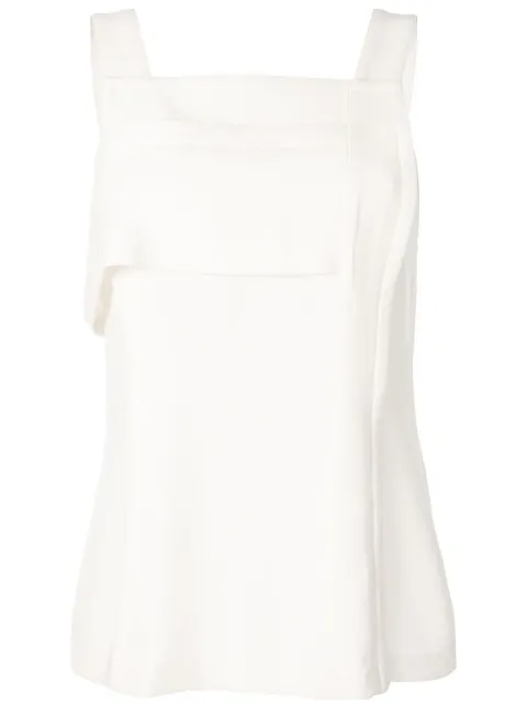 3.1 Phillip Lim panelled cold-shoulder top