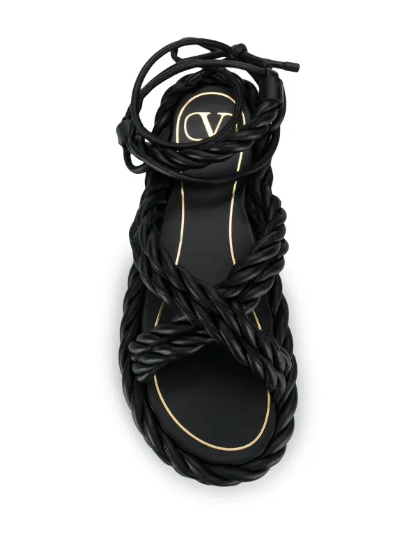 Valentino garavani rope sandals new arrivals