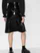 SHUSHU/TONG crocodile-effect midi skirt