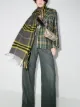 Image 2 of Burberry checked cashmere scarf