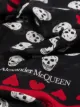 Alexander McQueen Heart biker scarf