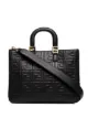 Image 1 of Fendi logo-embossed tote bag