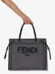 Fendi Fendi logo-embroidered tote bag