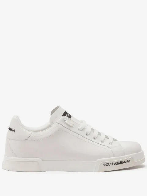 Dolce & Gabbana Portofino sneakers med logotyp