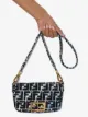 Fendi Baguette monogram-print shoulder bag