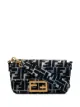 Image 1 of Fendi Baguette monogram-print shoulder bag