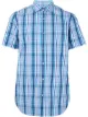 Image 1 of Kent & Curwen plaid print short-sleeved shirt