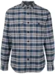 Image 1 of Kent & Curwen plaid print long-sleeved shirt