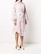 LOEWE floral-print knee-length dress