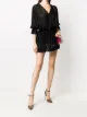 Image 2 of Saint Laurent metallic threading mini dress