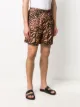 Roberto Cavalli graphic print shorts