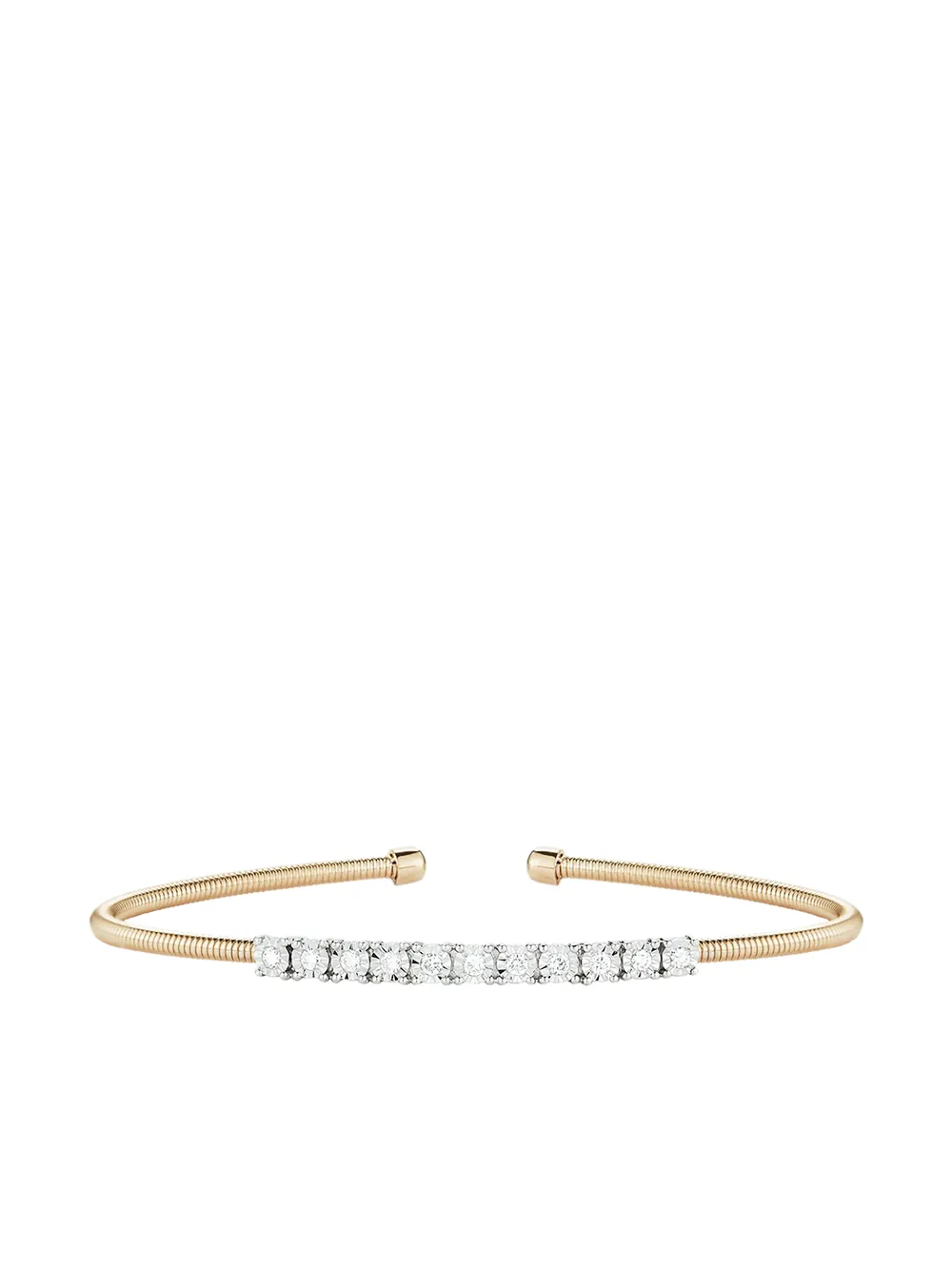 Dana Rebecca Designs Bracciale rigido Ava Bea in oro 14kt e diamanti - YLWGOLD