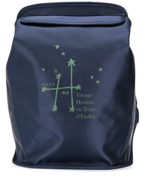 Hermès Pre-Owned 2000s pre-owned Exhibition Japan Limited "Voyage en Terre d'Etoiles" backpack