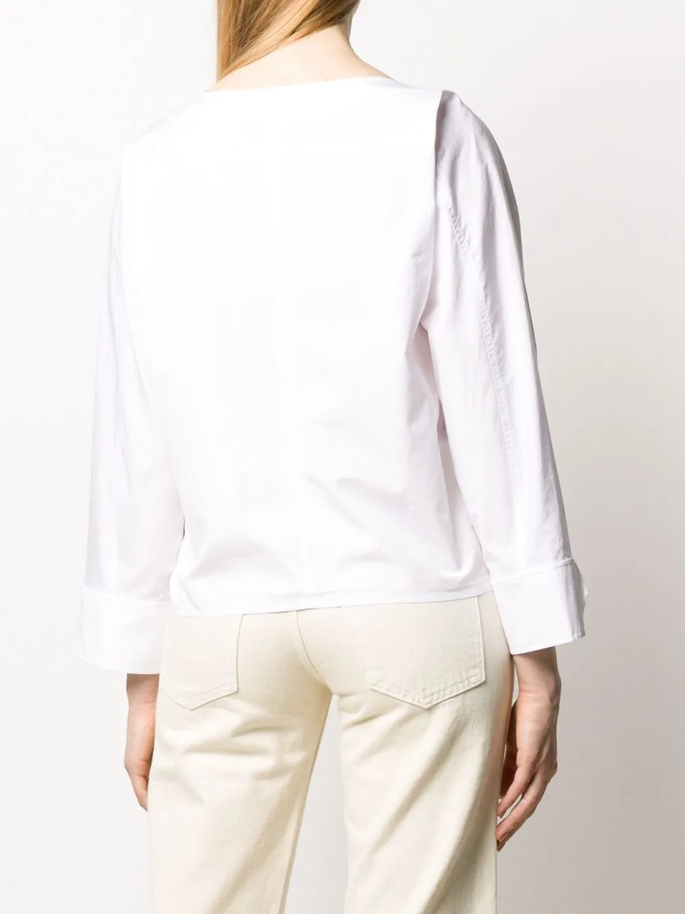 3.1 Phillip Lim Blouse met boothals Wit
