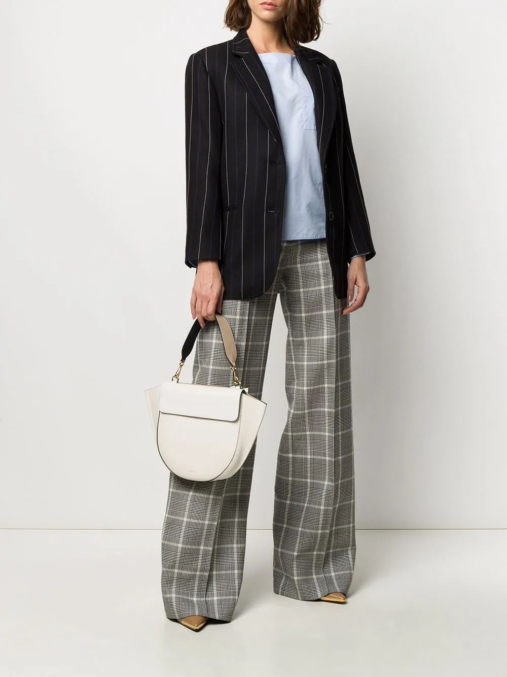 3.1 Phillip Lim Blouse met opgestikte zak - Blauw