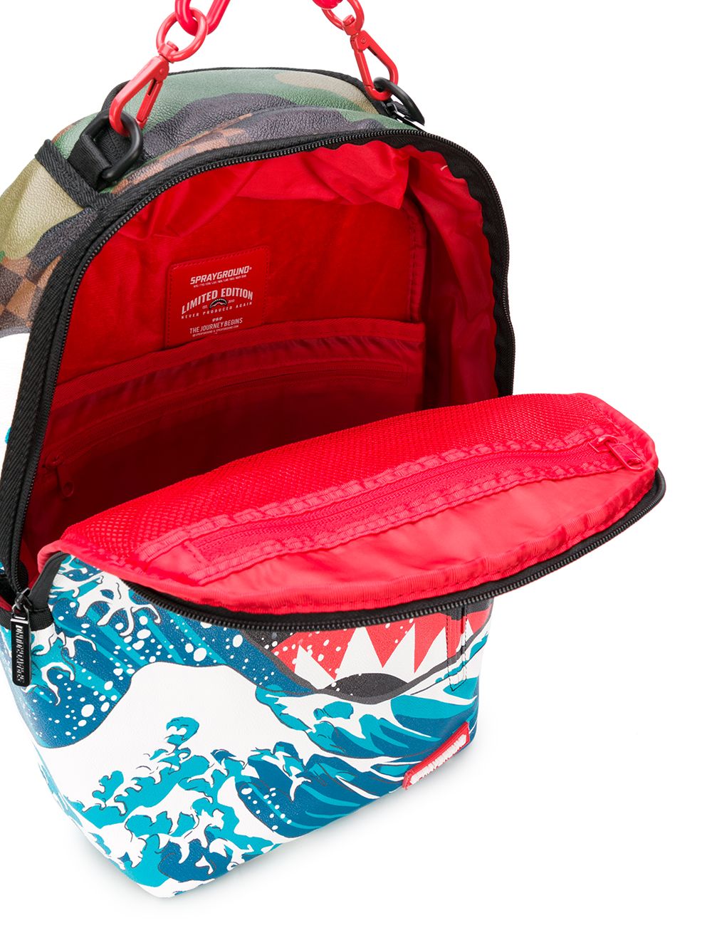 фото Sprayground рюкзак tsunami sharks