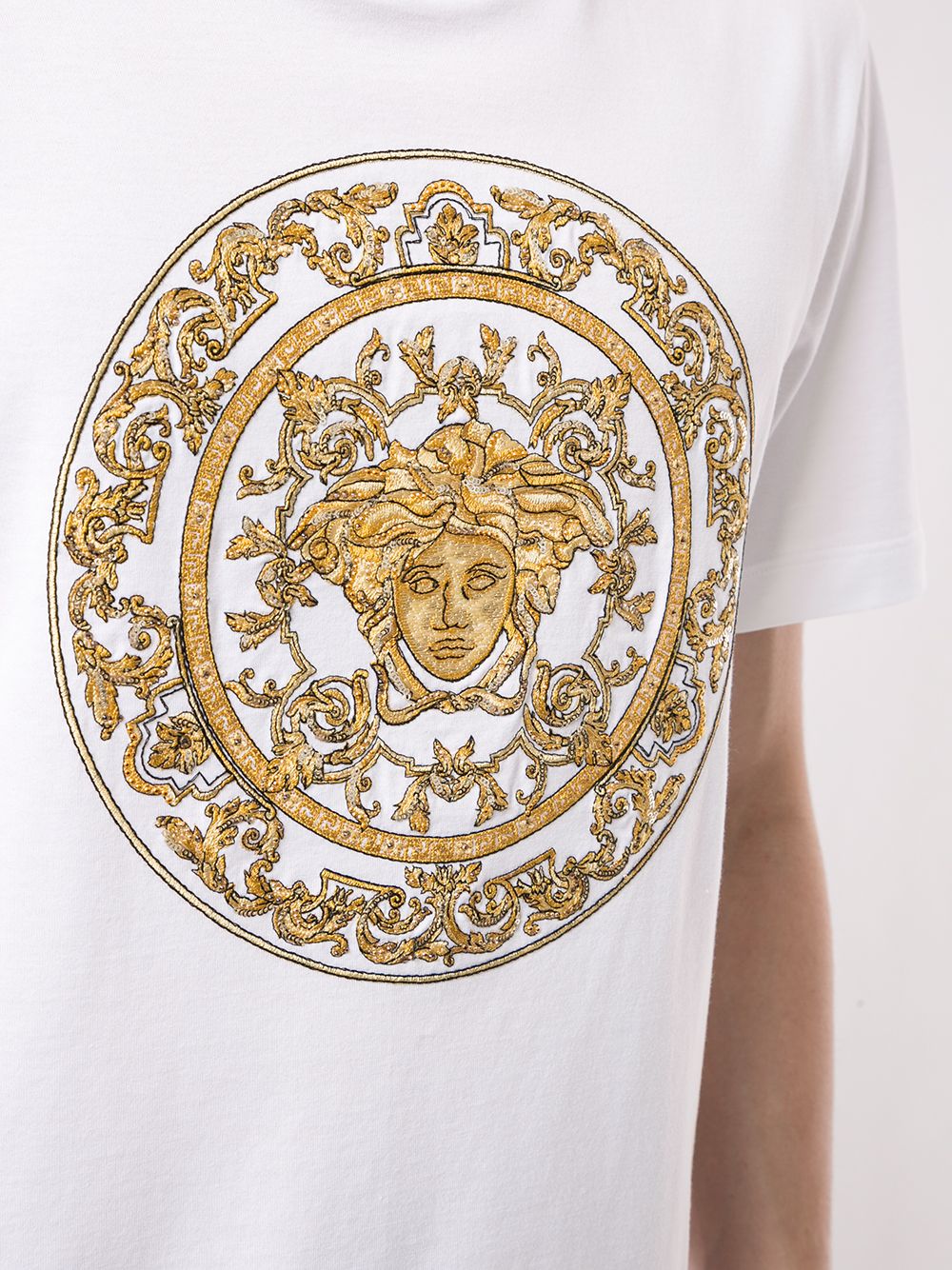 фото Versace футболка с принтом medusa