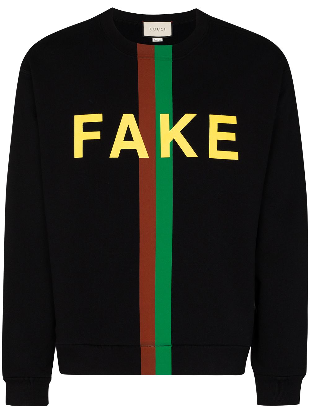 фото Gucci свитер с принтом fake/not