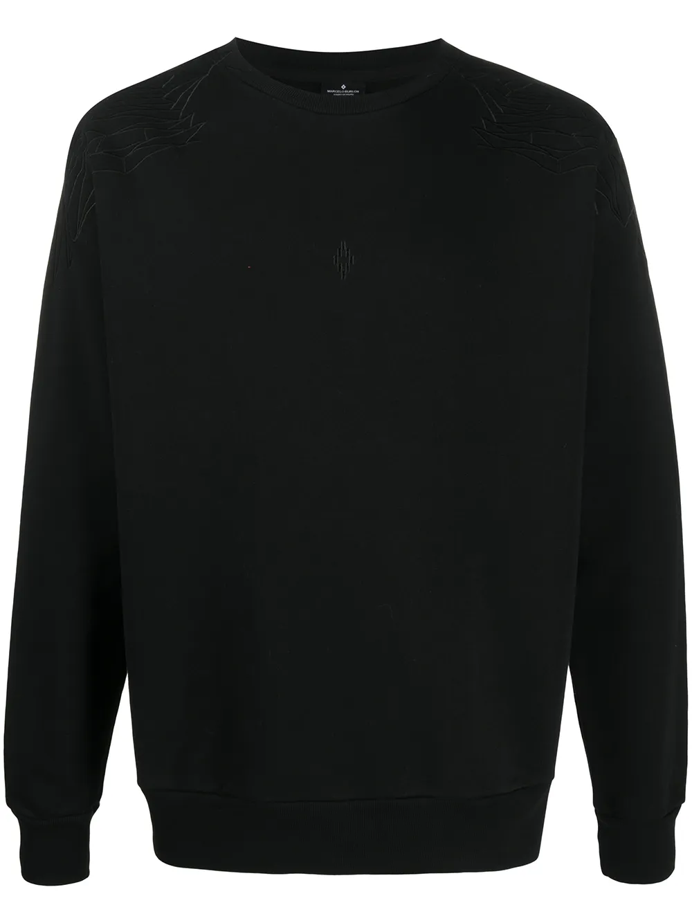 фото Marcelo burlon county of milan толстовка с вышивкой