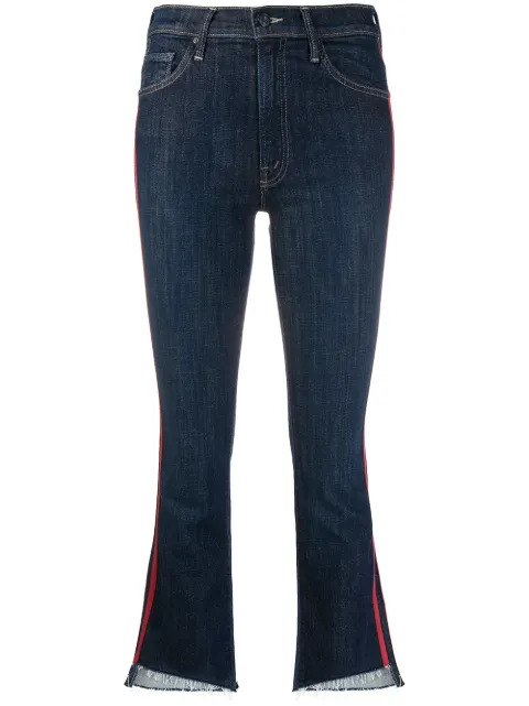 MOTHER Speed Racer Cropped Jeans - Farfetch