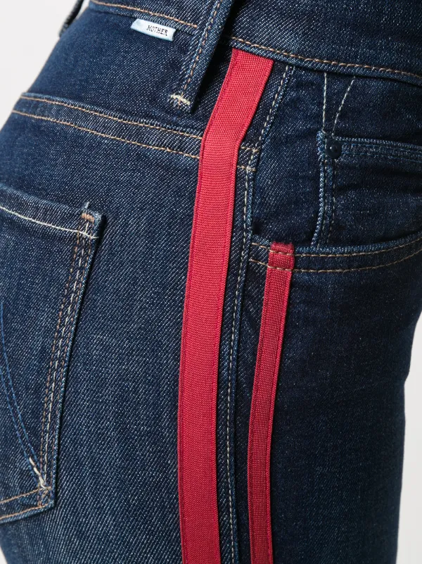 MOTHER Speed Racer Cropped Jeans - Farfetch