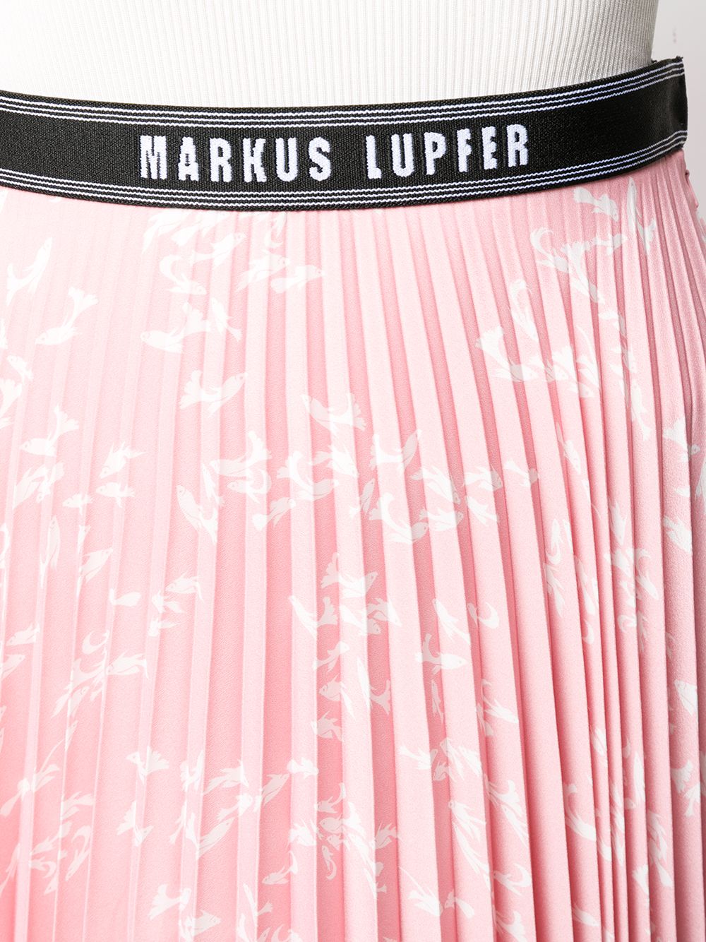 фото Markus lupfer плиссированная юбка миди naomi