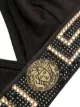 Versace studded Greca sports bralette